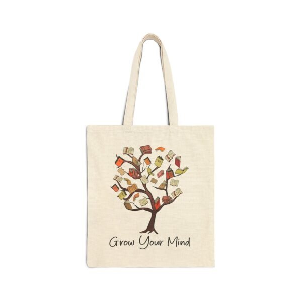 Grow your mind | Cotton Canvas Tote Bag