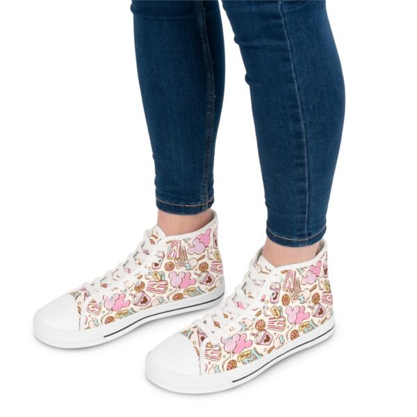 Mini snacks Women's High Top Sneakers - Image 8