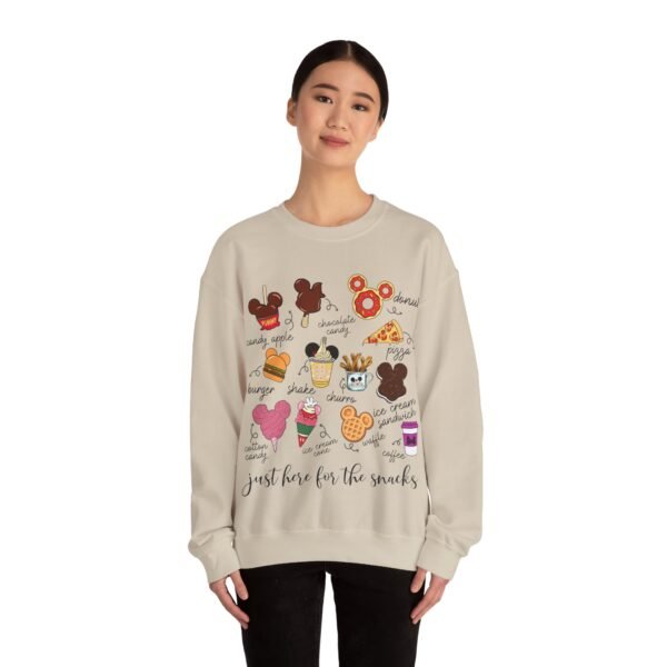 Just Here For The Snacks | Sweatshirt - Image 12