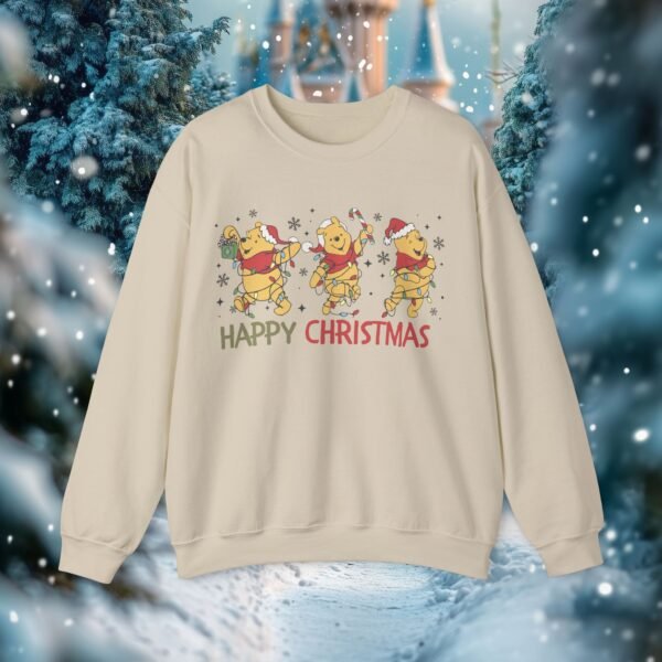 Happy Christmas Pooh | Sweatshirt - Image 2