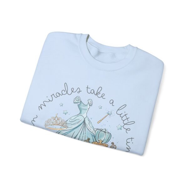 Even Miracles Take A  Little Time | Sweatshirt - Image 3