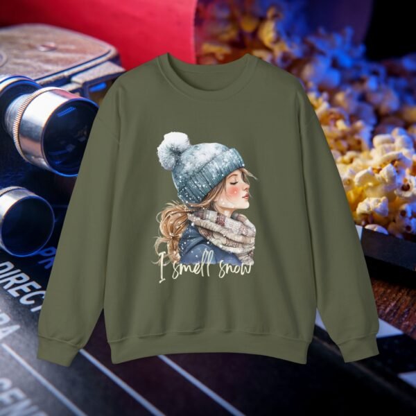 I Smell Snow | Crewneck Sweatshirt - Image 2