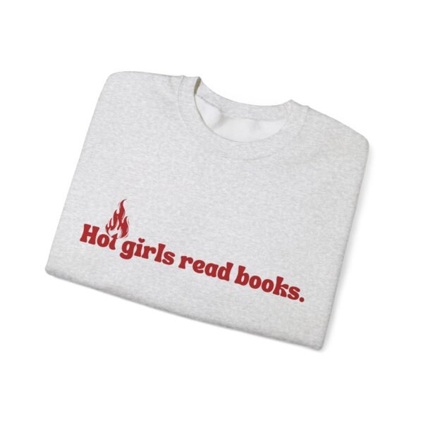 Hot Girls Read Books | Sweatshirt - Image 7