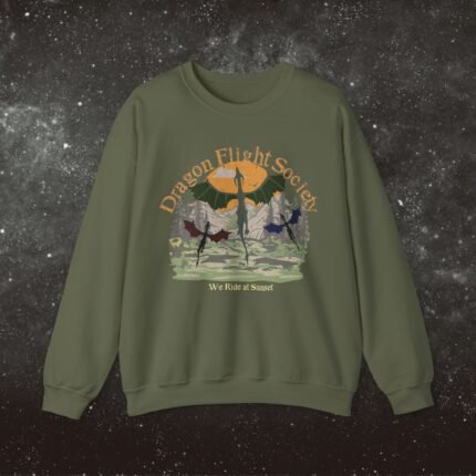 Dragon Flight Society  | Crewneck Sweatshirt
