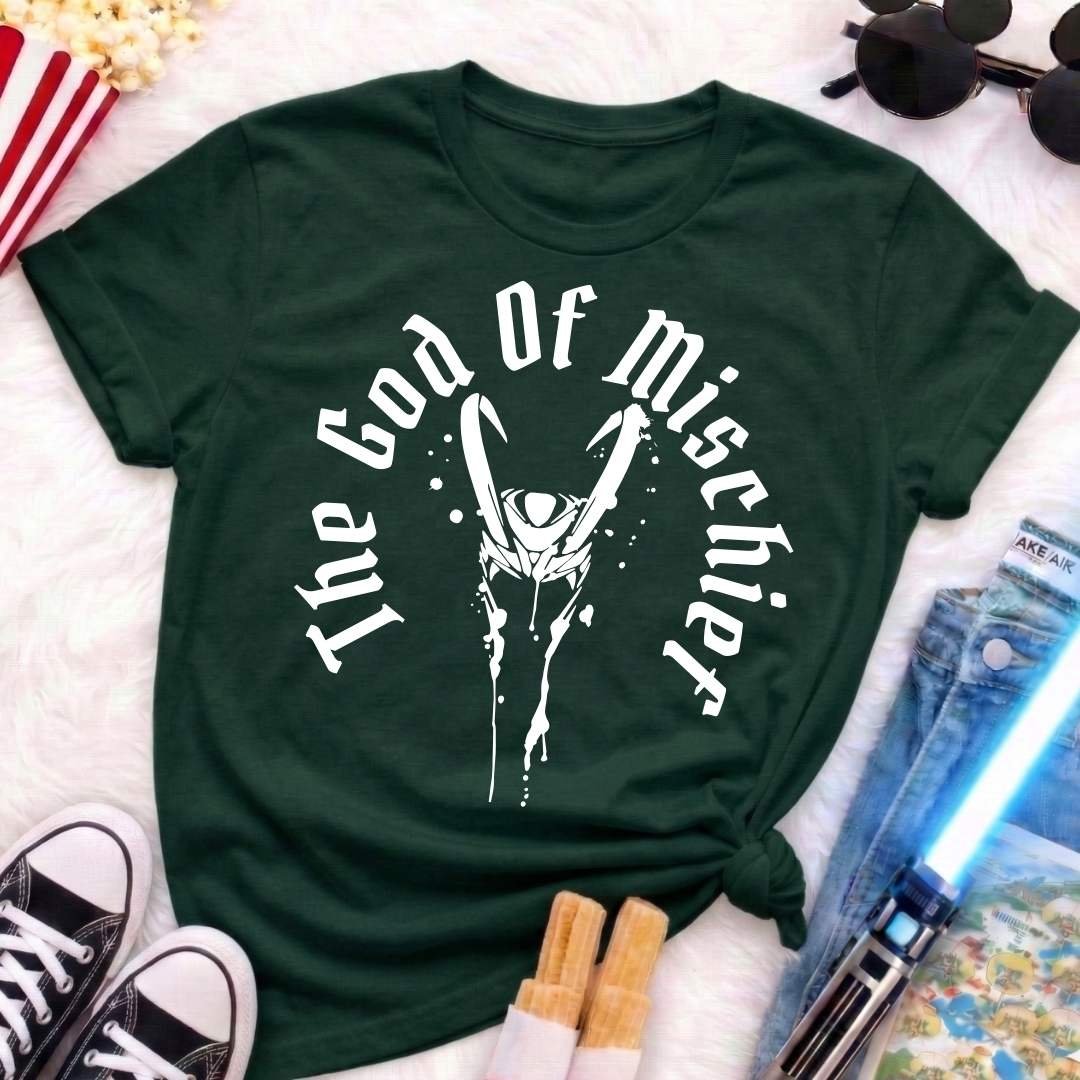 20260309084656-1f11b948-73dd-6c66-a247-daeb2f22a46a.jpg The God Of Mischief | T-Shirt - Image 1