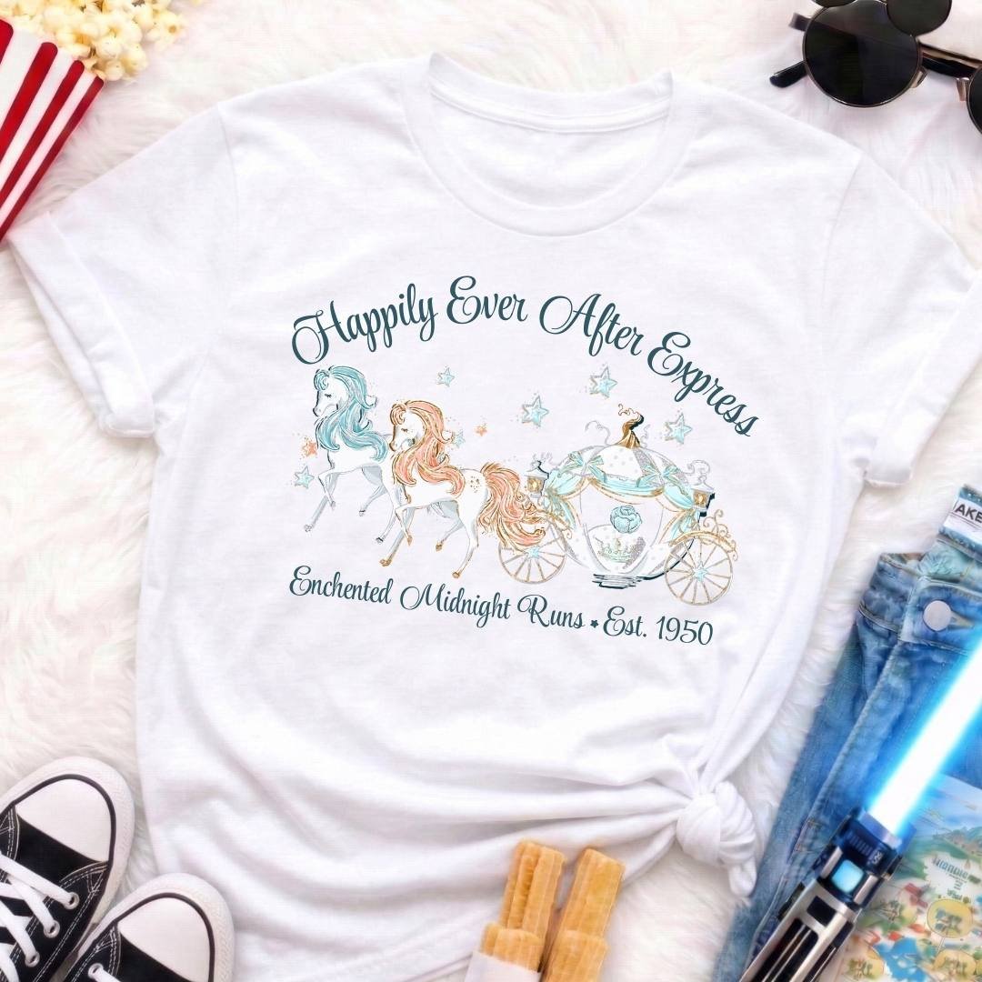 20260310112436-1f11c73b-80eb-63a8-93ce-aeb57fa68f2a.jpg Happily ever after express | T-Shirt - Image 1